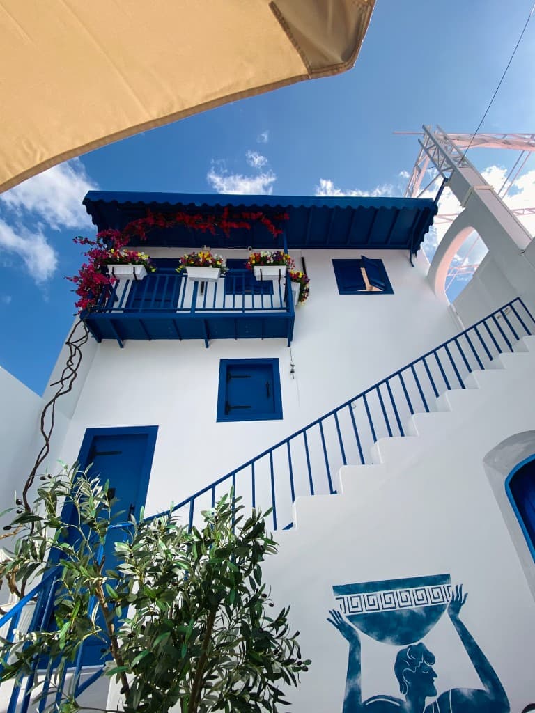 Greek-Inspired Facade