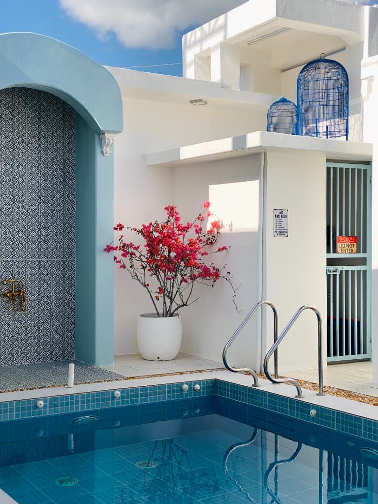 Blue Door Poolside