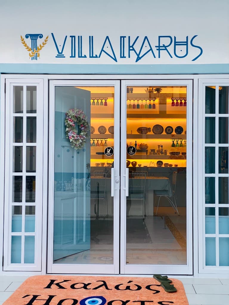 Villa Ikarus Entrance